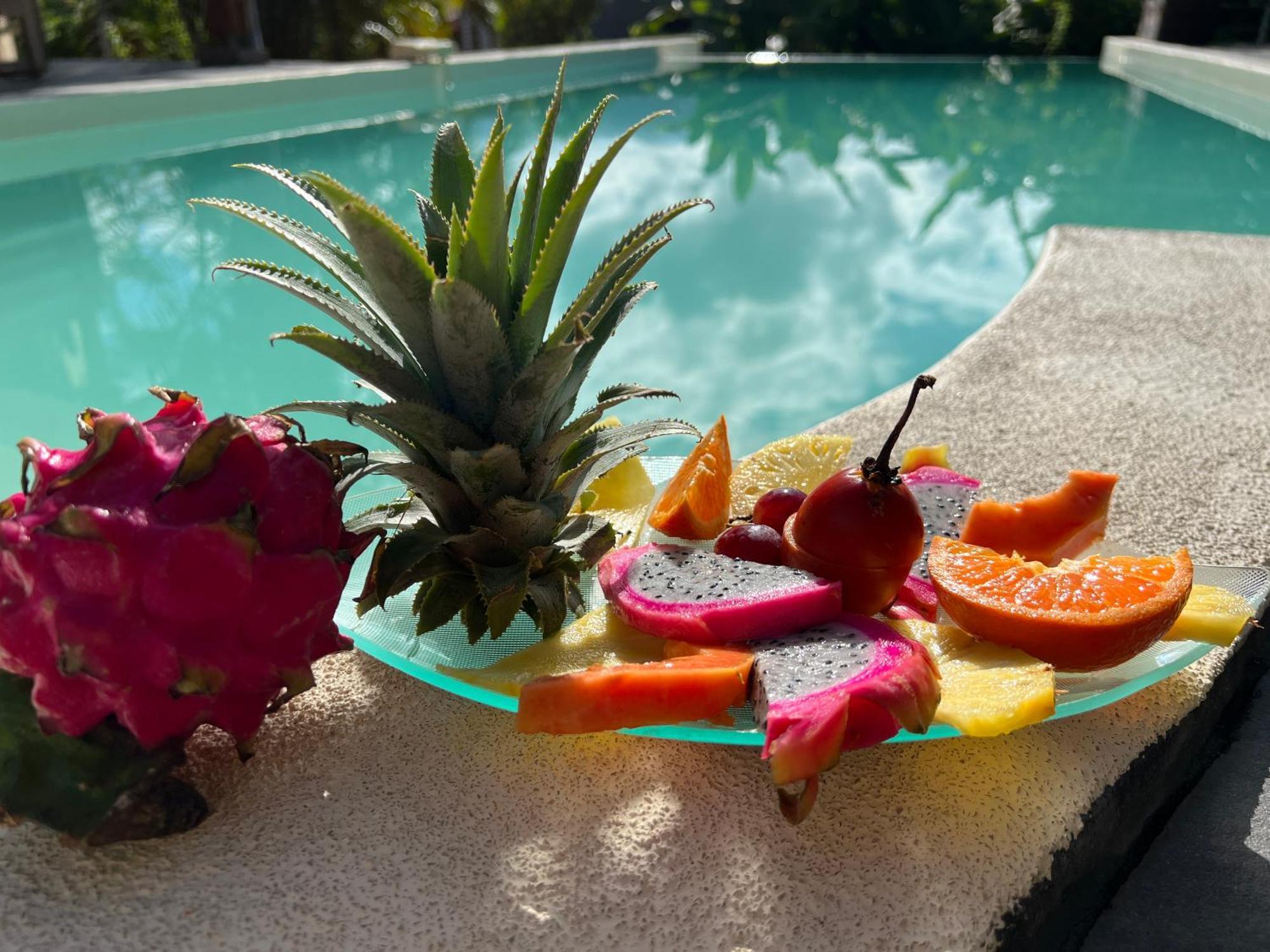 Villa Ti Moon, Entre Deux, Piscine Екстер'єр фото