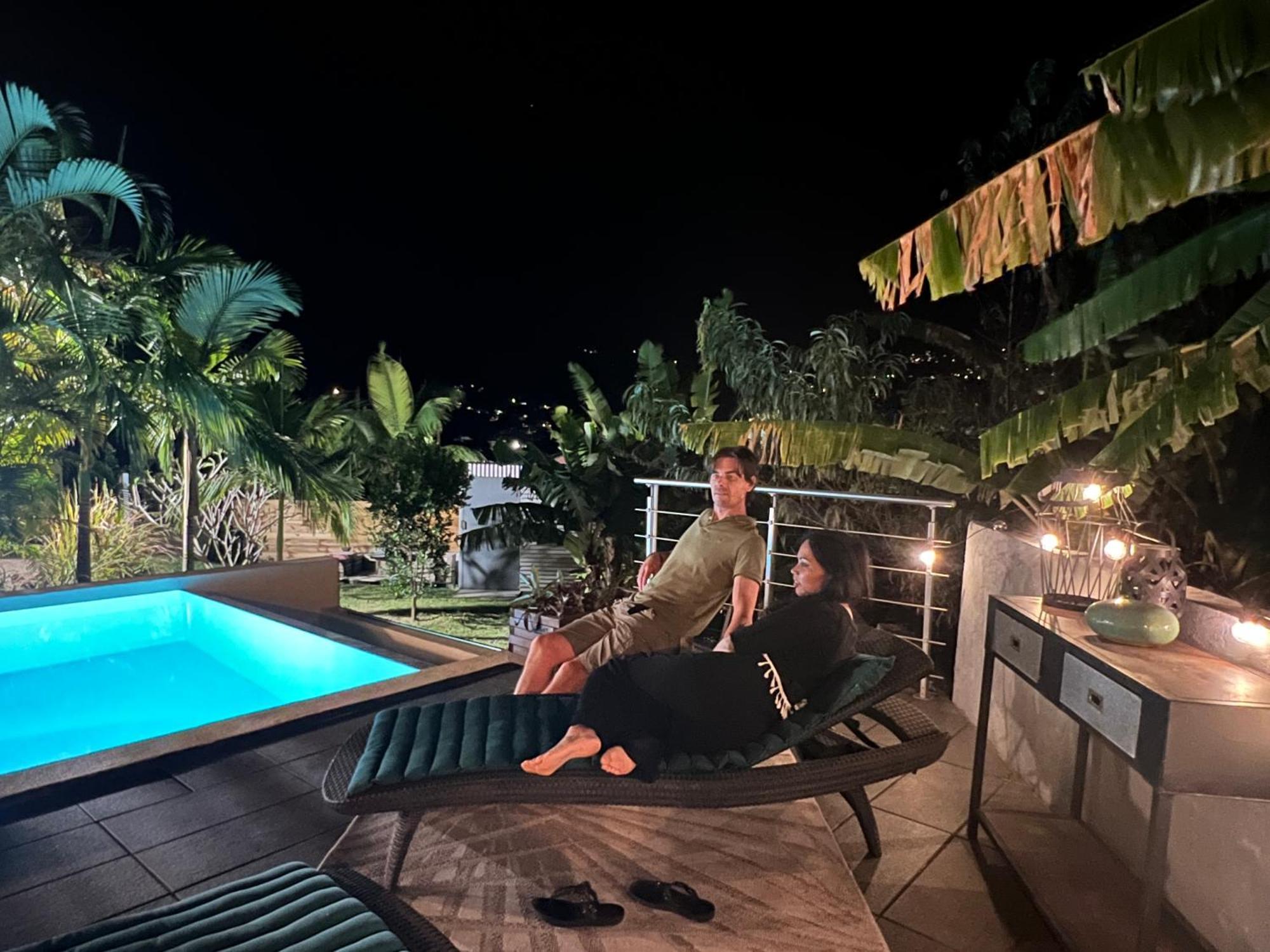 Villa Ti Moon, Entre Deux, Piscine Екстер'єр фото